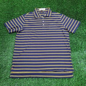 Ralph-Lauren Polo Shirt XL 24x31 Pima-Cotton Striped